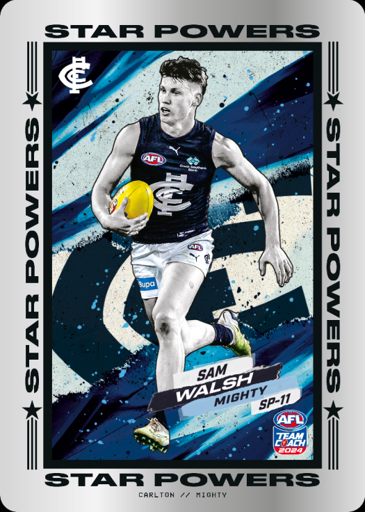 2024 AFL Teamcoach Star Powers Sam Walsh SP-11