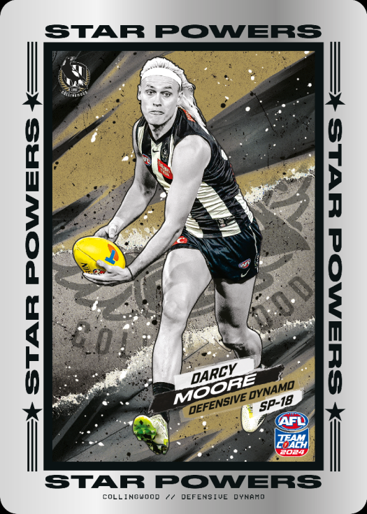 2024 AFL Teamcoach Star Powers Darcy Moore SP-18