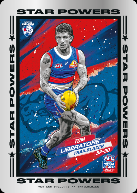 2024 AFL Teamcoach Star Powers Tom Liberatore SP-90