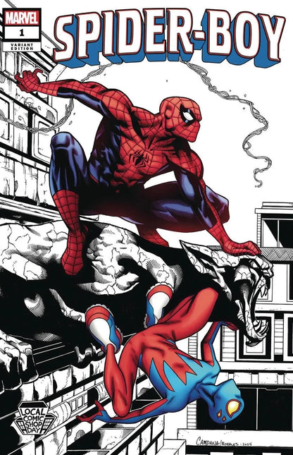 SPIDER-BOY # 1  VARIANT COVER MARVEL COMIC BOOK 2023