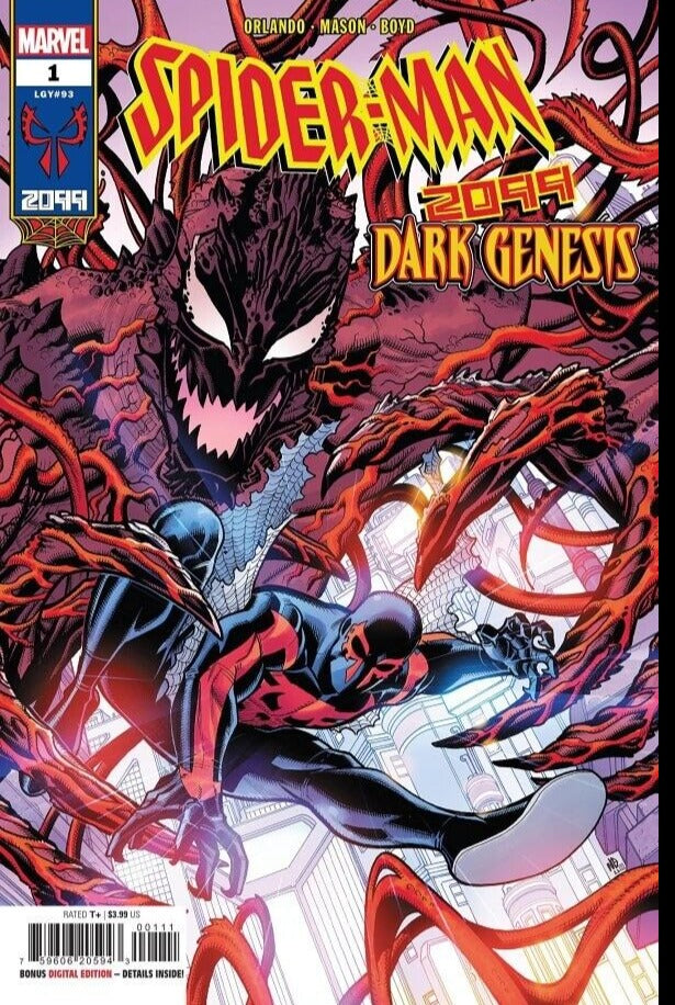 SPIDER-MAN 2099 #1 DARK GENESIS MARVEL COMIC BOOK 2023