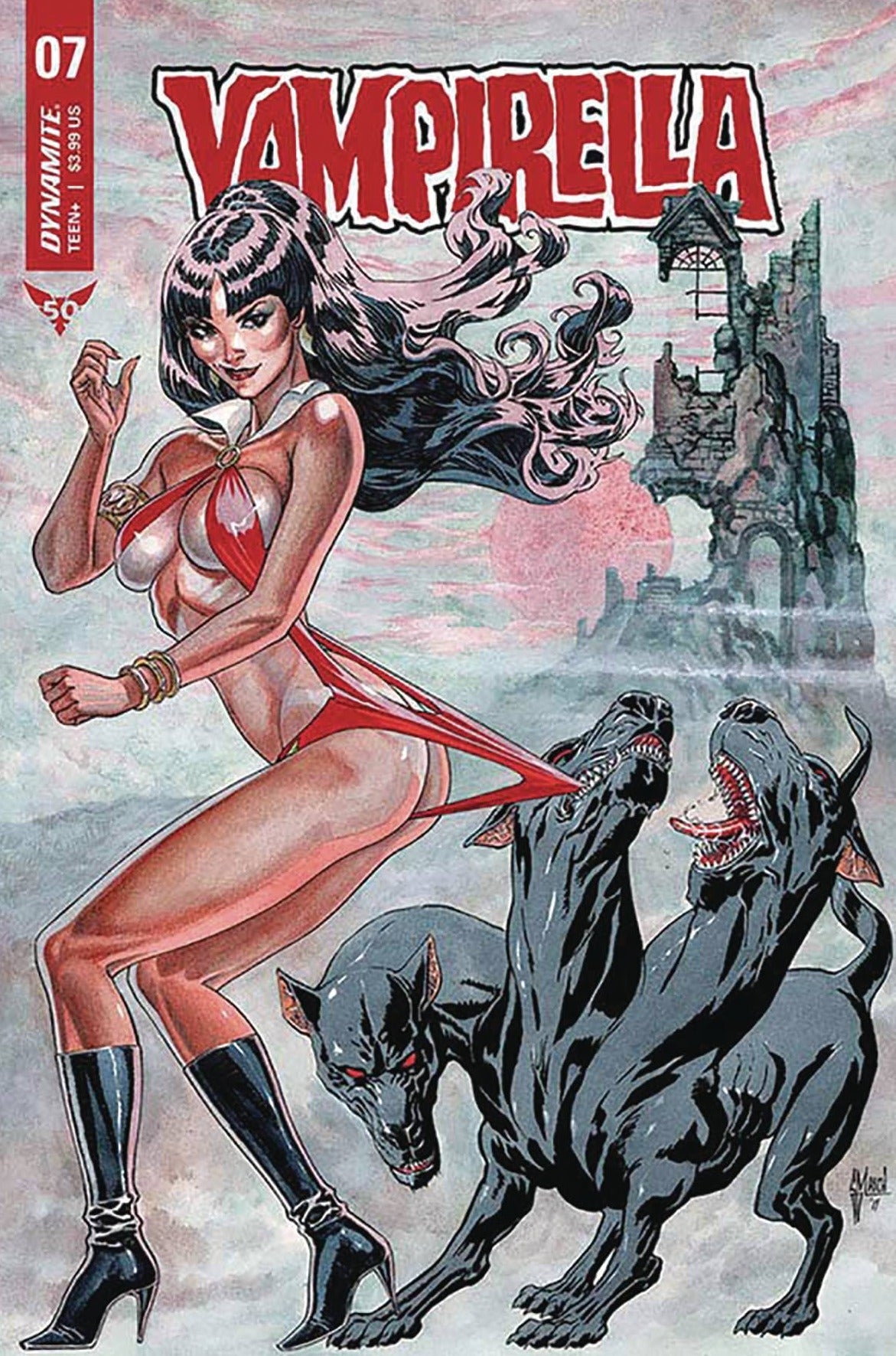 VAMPIRELLA  # 7 DYNAMITE COMICS SEXY VARIANT  2020