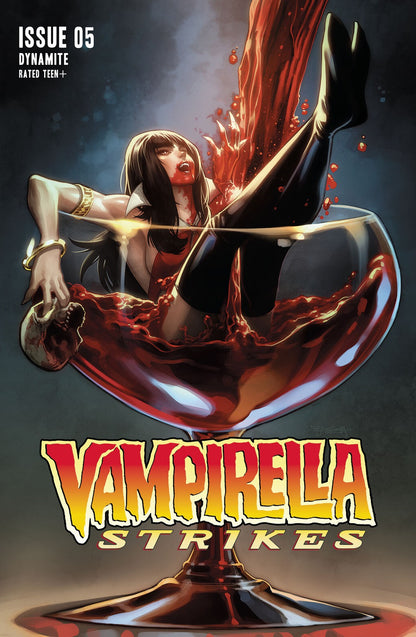 VAMPIRELLA STRIKES  # 5 VARIANT CVR B SEGOVIA DYNAMITE COMICS 2022