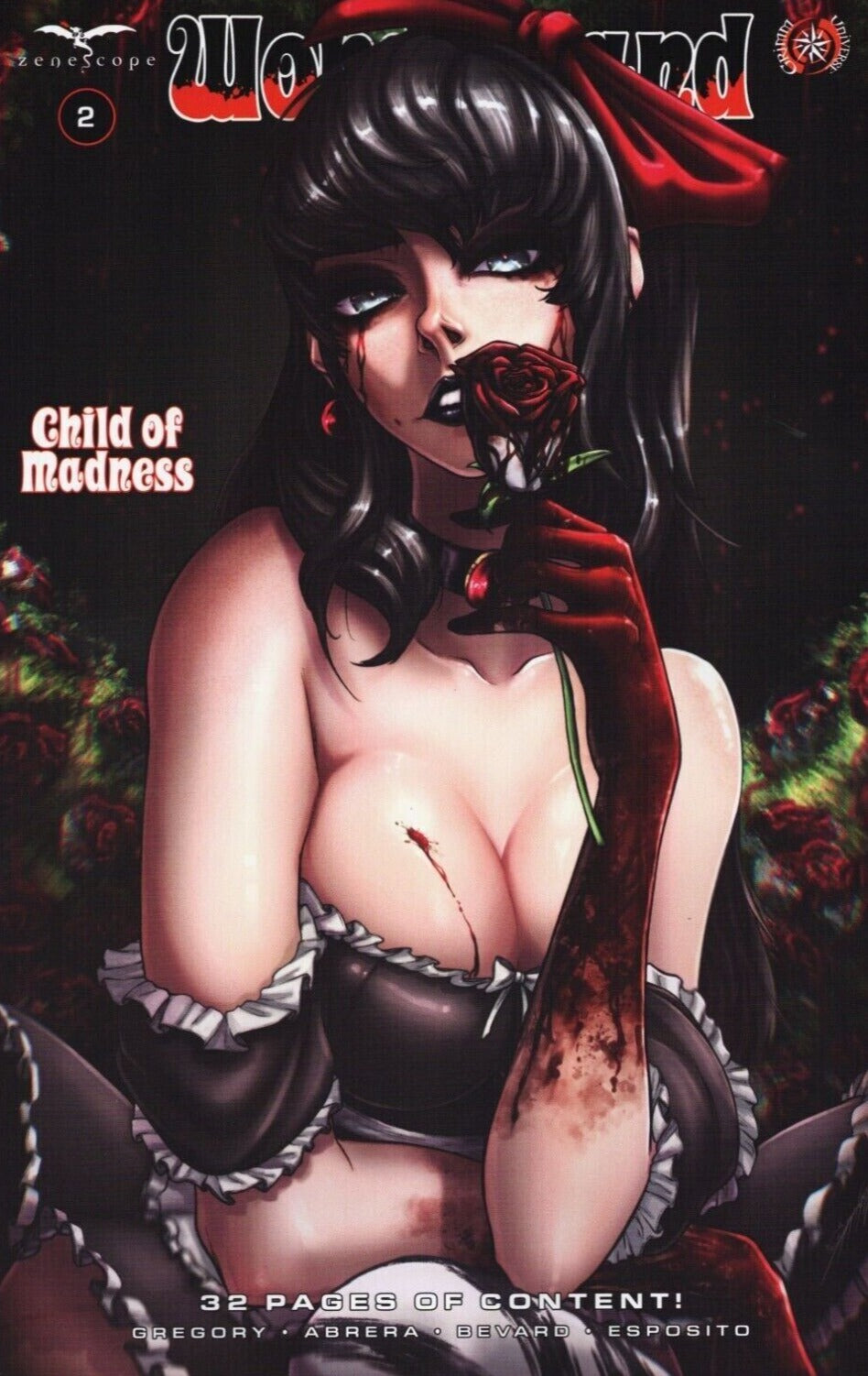 WONDERLAND  CHILD OF MADNESS # 2 GRIMM FAIRY TALES  VARIANT ZENESCOPE NM  COMIC BOOK 2024