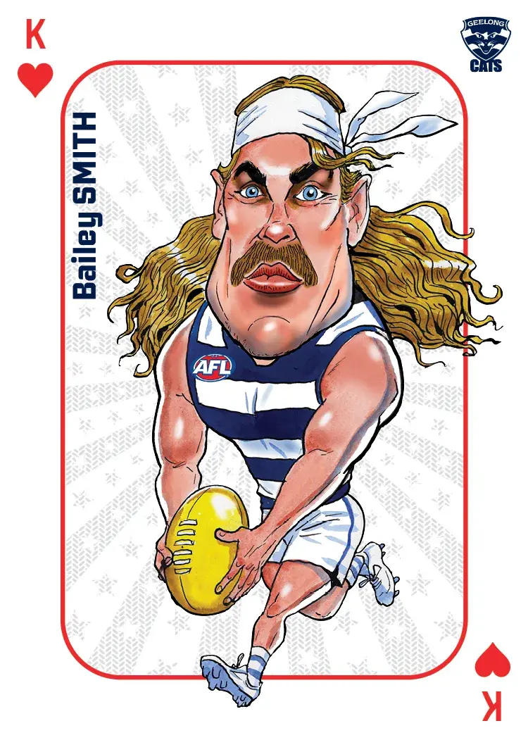 2026 Teamcoach AFL Wildcard Playing Cards Bailey Smith Cats