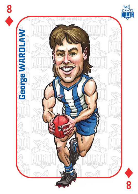 2026 Teamcoach AFL Wildcard Playing Cards George Wardlaw Kangaroos