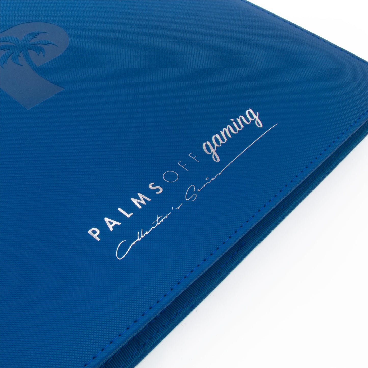 Palms Off Gaming Collector's Series 12 Pocket Zip Trading Card Binder - BLUE