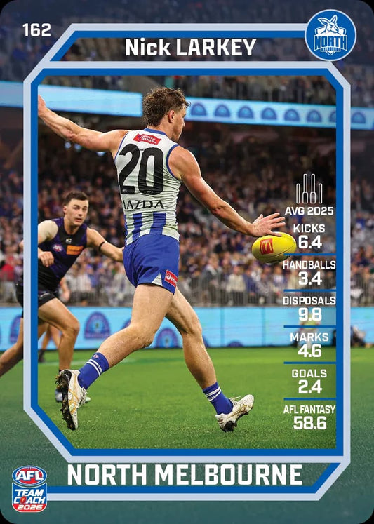 2026 Teamcoach AFL Base #162 Nick Larkey