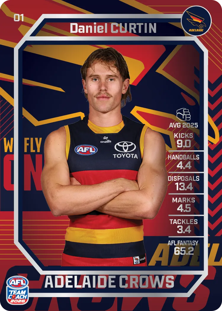 2026 Teamcoach AFL Silver 01 Daniel Curtin