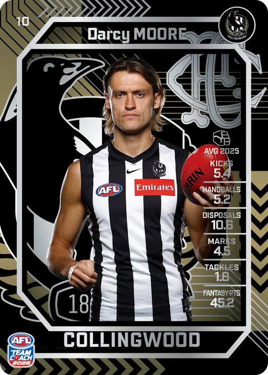 2026 Teamcoach AFL Silver 10 Darcy Moore