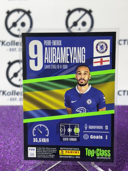 2023 PANINI TOP CLASS PIERRE-EMERICK AUBAMEYANG  # 150 SUPER  SONIC FOOTBALL SOCCER CARD
