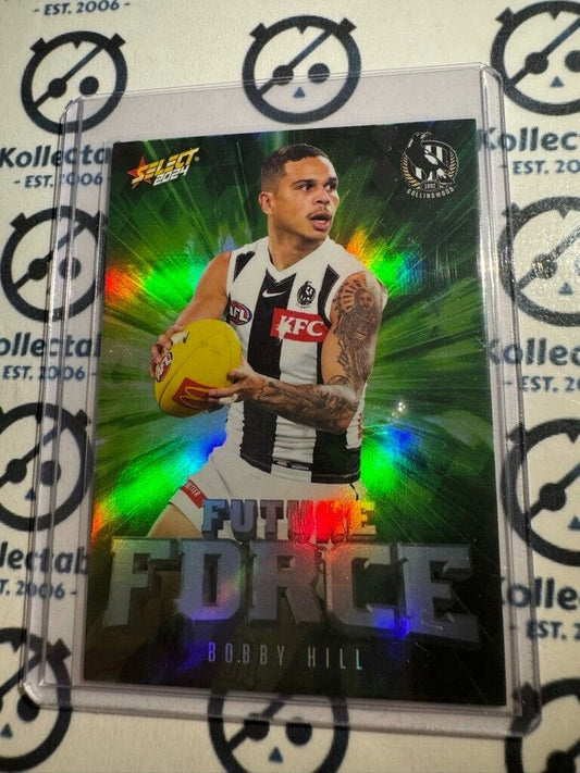 2024 AFL Footy Stars - Bobby Hill - Future Force #095/195 Magpies