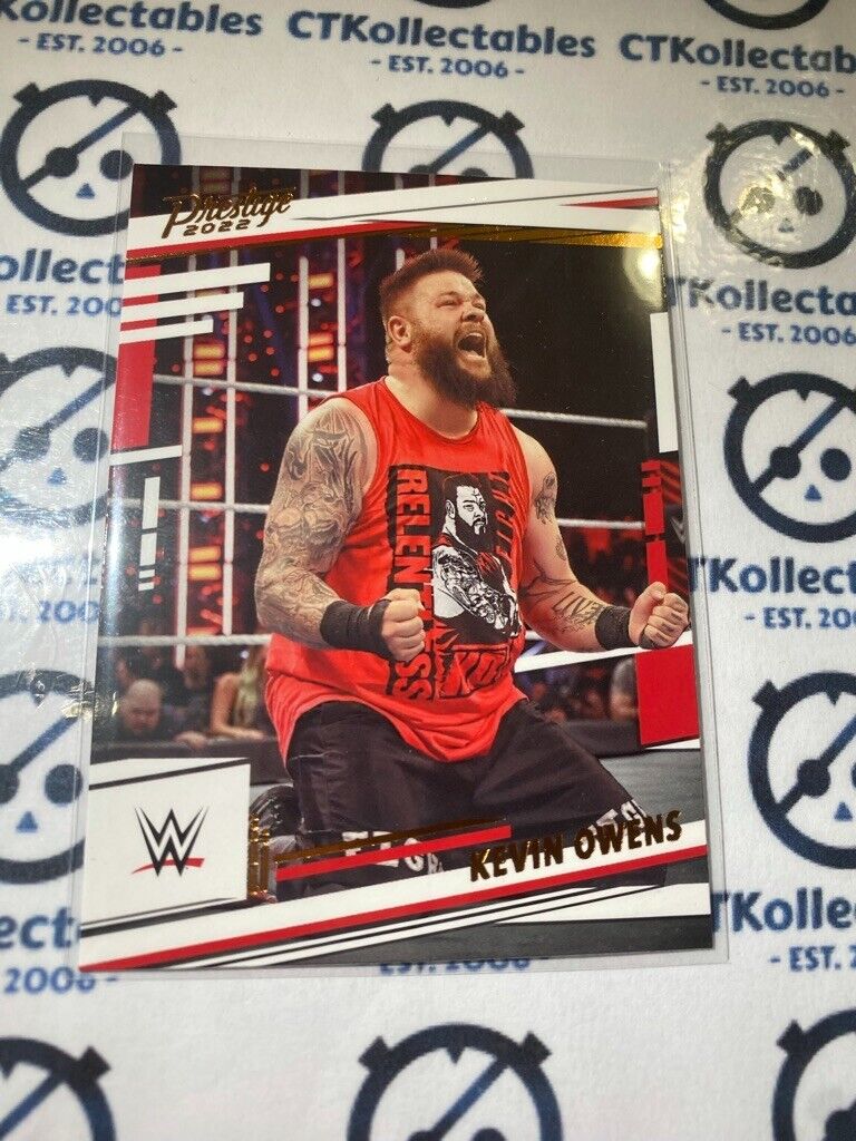 2022 WWE Panini Chronicles Prestige Bronze Kevin Owens #178