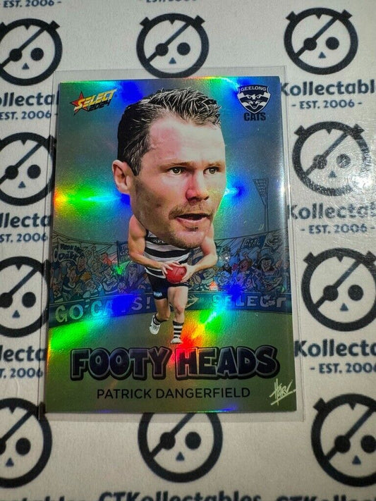 2024 AFL Footy Stars Footy Heads - FH31 Patrick Dangerfield Cats