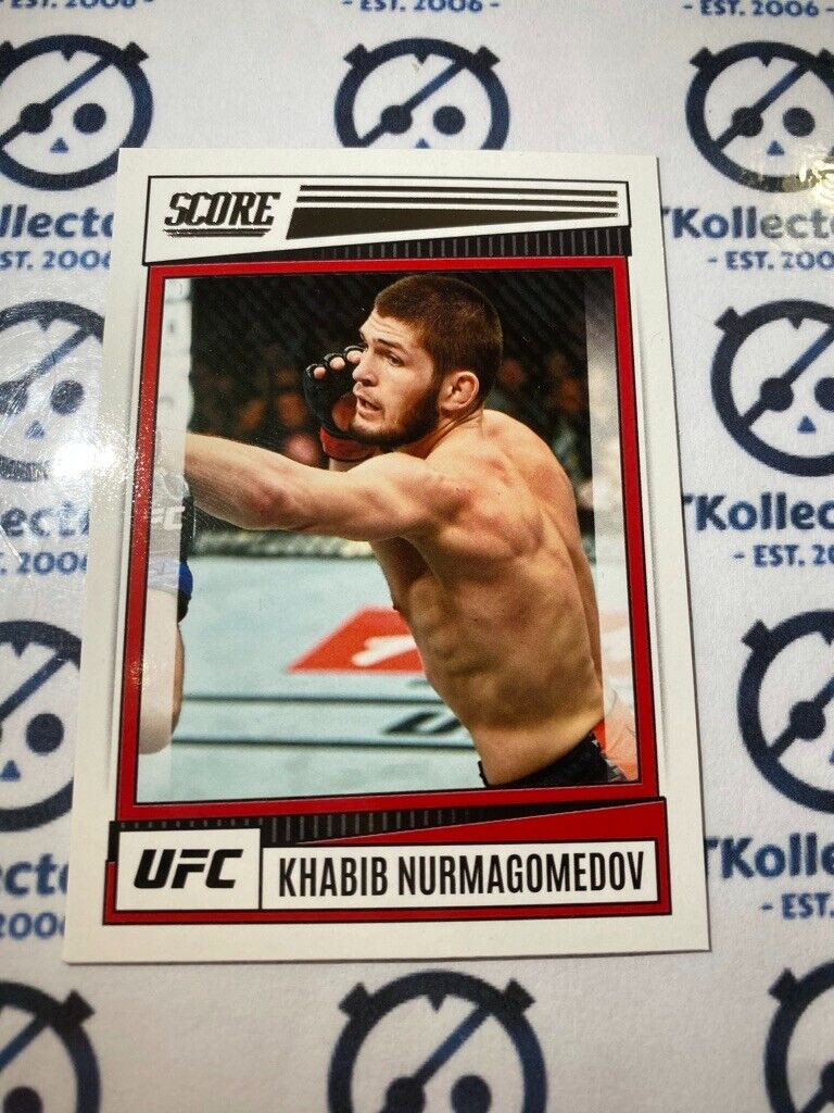 2022 UFC Panini Chronicles Score #196 Khabib Nurmagomedov