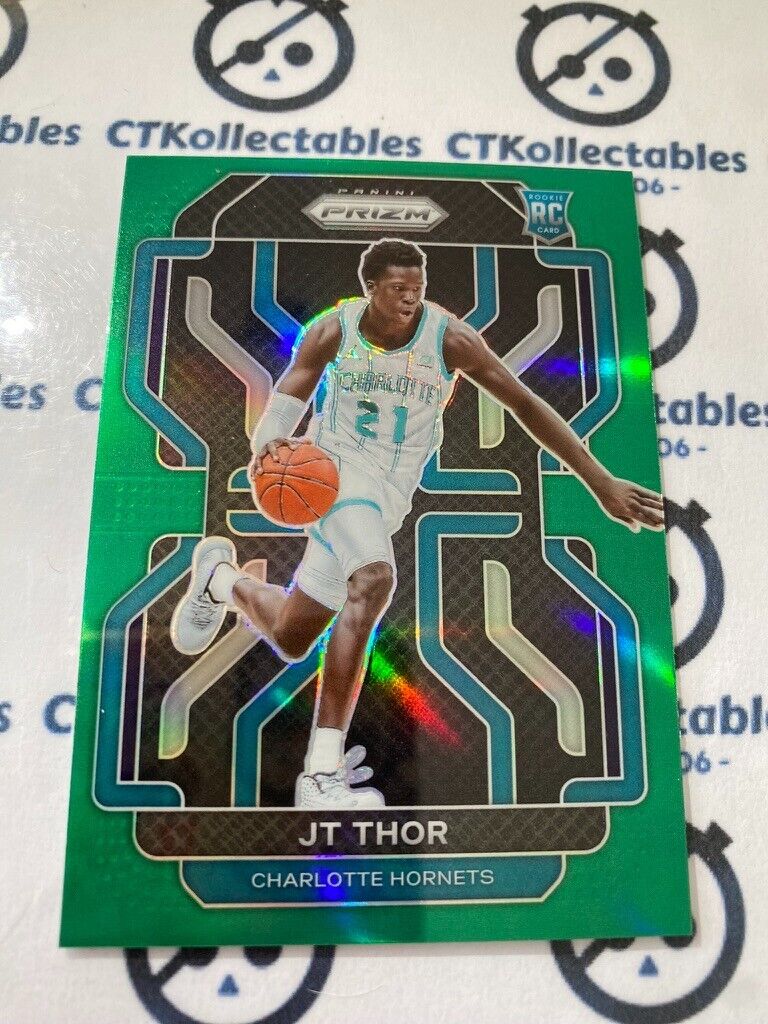 2021-22 Panini NBA Prizm JT Thor Green Prizm #272 Hornets