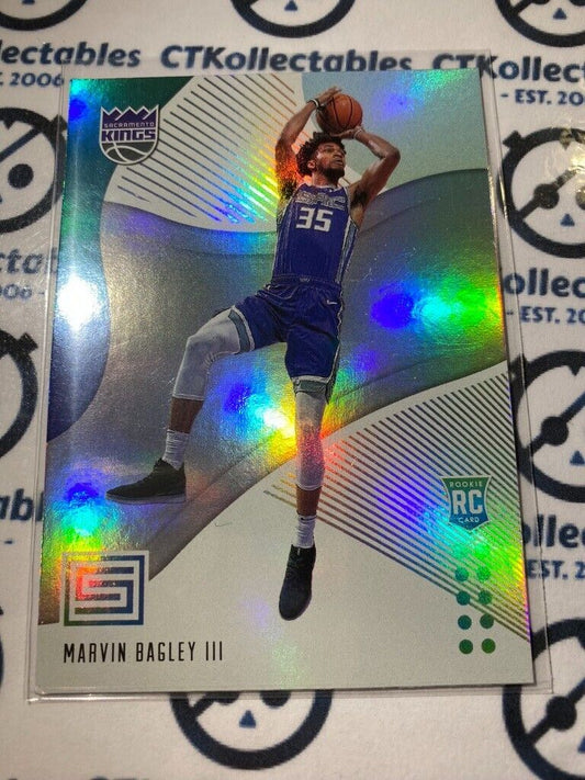 2018-19 NBA Panini Status Marvin Bagley III rookie card #112 Kings