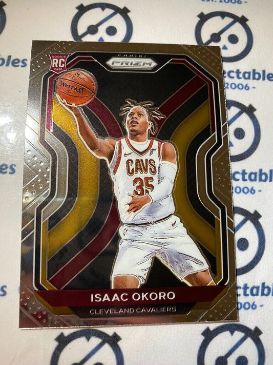 2020-21 NBA Prizm Isaac Okoro Rookie card RC #298 Cavs
