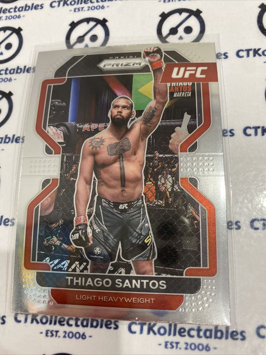 2022 UFC Panini Prizm Base #124 Thiago Santos