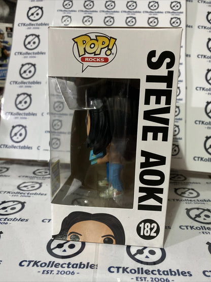 Steve Aoki #182 Legend DJ “rocks” 2020 SDCC Exclusive Funko Pop!