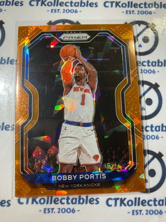 2020-21 Panini NBA Prizm Bobby Portis Orange Ice Prizm #221 Knicks