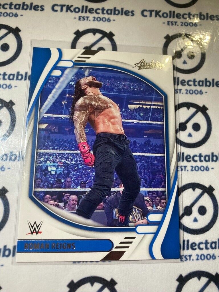 2022 WWE Panini Chronicles Absolute Roman Reigns #127