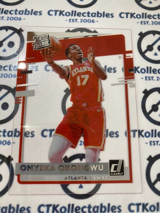 2020-21 NBA Cleary Donruss Rated Rookie Onyeka Okongwu #78 Hawks