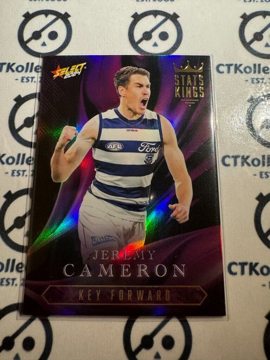 2024 AFL Footy Stars Stats Kings - SK33 Jeremy Cameron Cats