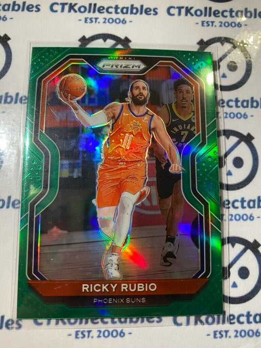 2020-21 Panini NBA Prizm Ricky Rubio Green Prizm #235 Suns