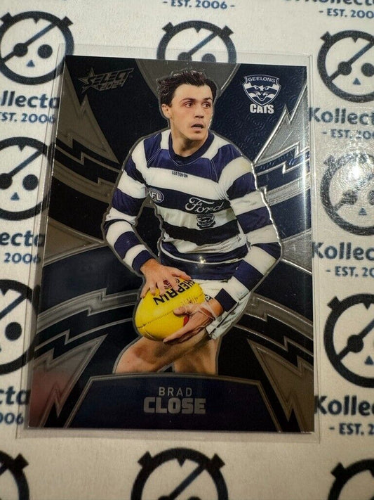 2024 AFL Footy Stars Thunderbolt LT138 Brad Close #547/599 Cats