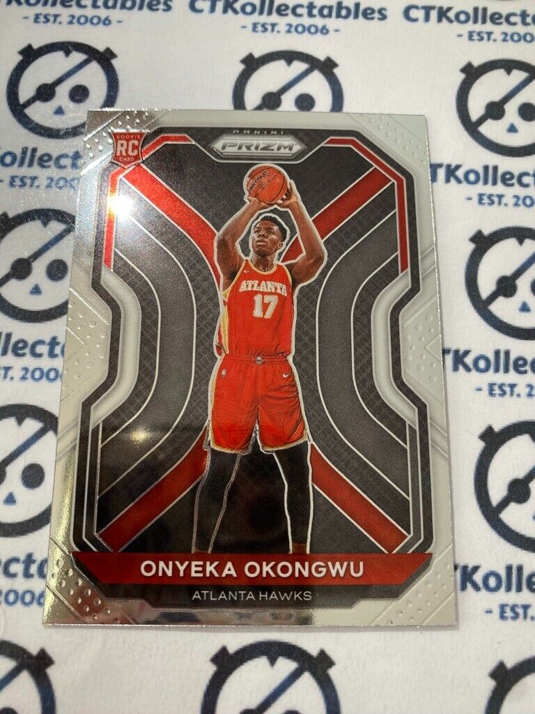 2020-21 NBA Prizm Onyeka Kongwu rookie card RC #260 Hawks