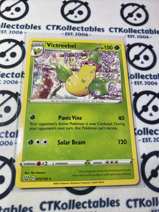 Victreebel #003/163 Rare Base Pokémon Card Battle Styles