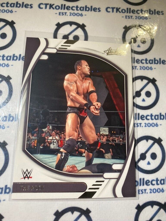 2022 WWE Panini Chronicles Absolute The Rock #124