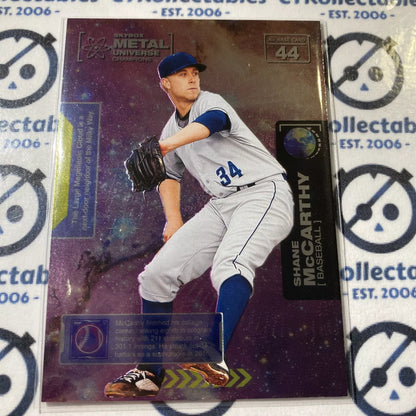 2021 Skybox Metal Universe Champions Shane McCarthy base #44 Rookie