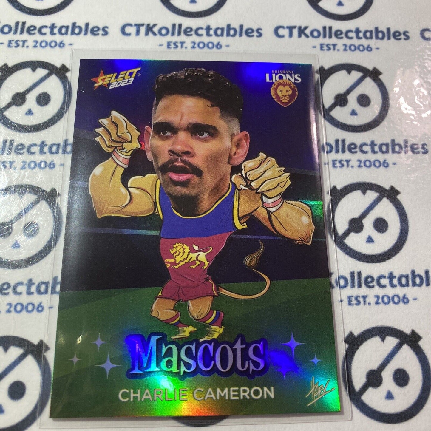 2023 AFL Footy Stars Mascots M7 Charlie Cameron