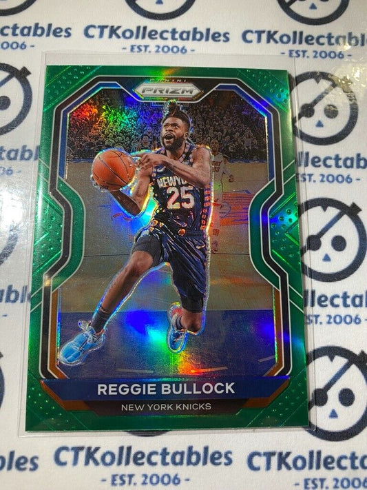 2020-21 Panini NBA Prizm Reggie Bullock Green Prizm #90 Knicks