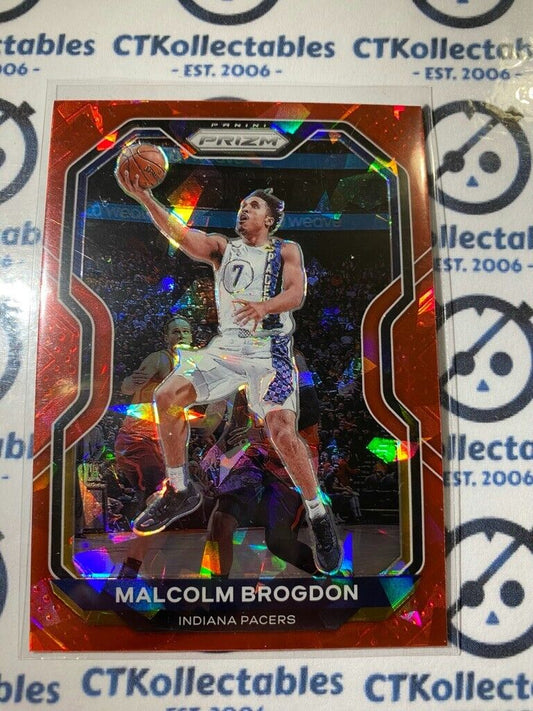 2021-22 Panini NBA Prizm Malcolm Brogdon Red Ice Prizm #78 Pacers