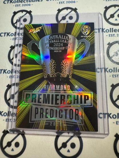 2024 AFL Footy Stars - Richmond Tigers - Platinum Predictor #51/60 Tigers
