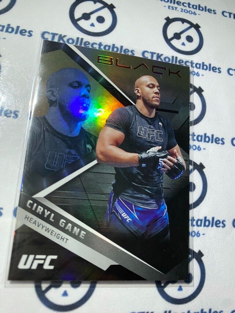 2022 UFC Panini Chronicles Black Ciryl Gane Bronze #207