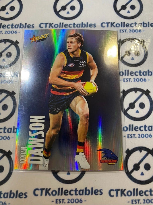 2023 AFL Footy Stars Colour Spot parallel #3 Jordan Dawson Crows