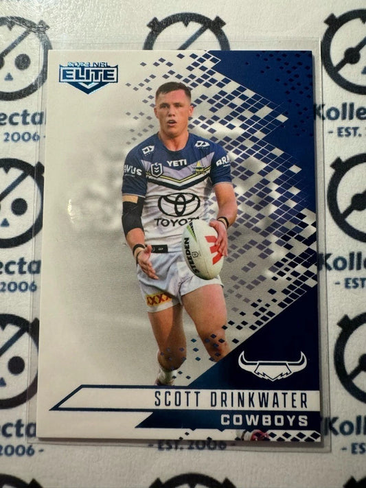 2024 NRL TLA Elite MOJO Sapphire -Scott Drinkwater #22/25 Cowboys