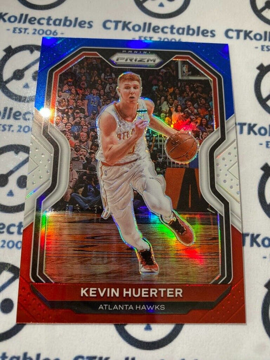 2020-21 NBA Prizm Kevin Huerter Red White Blue #107 Hawks