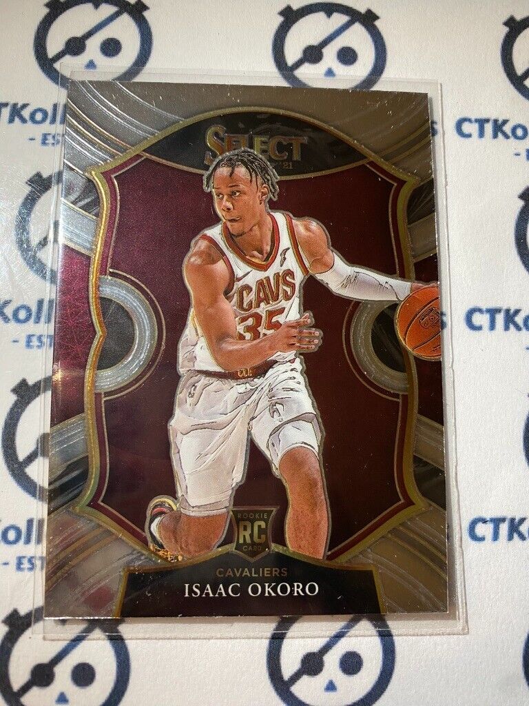 2020-21 NBA Select Isaac Okoro Rookie Concourse #65 Cavs