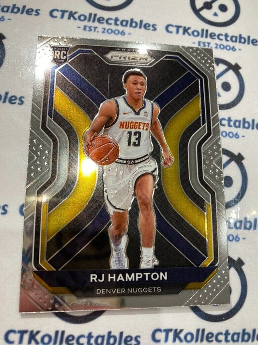 2020-21 NBA Prizm Rj Hampton rookie card RC #286 Nuggets