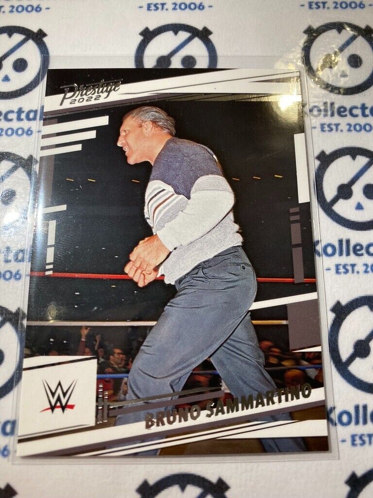 2022 WWE Panini Chronicles Prestige Bruno Sammartino #179