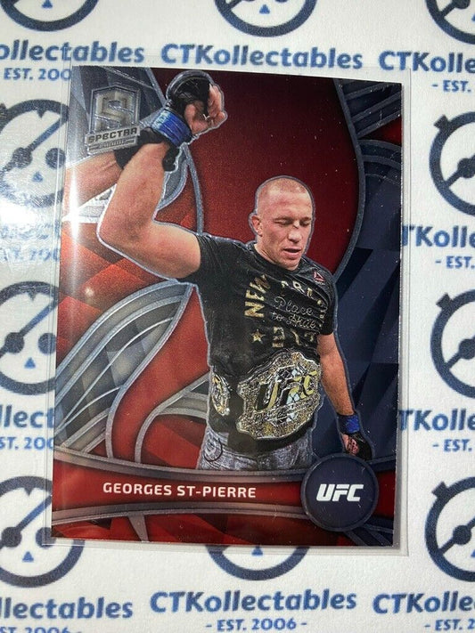 2022 UFC Panini Chronicles Spectra Georges St-Pierre #392