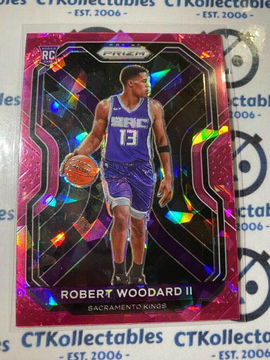 2020-21 Panini NBA Prizm Robert Woodard II RC Pink Ice Prizm #281 Kings