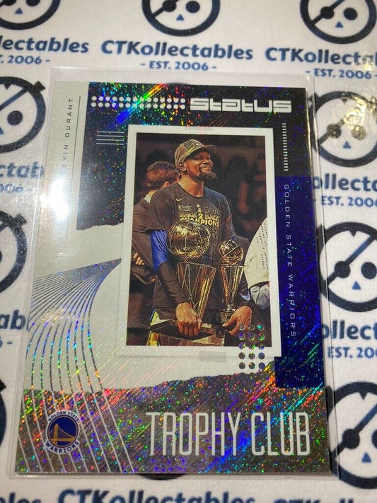 2019-20 NBA Panini Status Kevin Durant Trophy Club Insert #2 Warriors