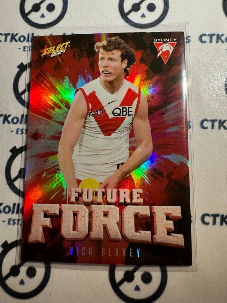 2024 AFL Footy Stars Future Force - FF76 Nick Blakey Swans
