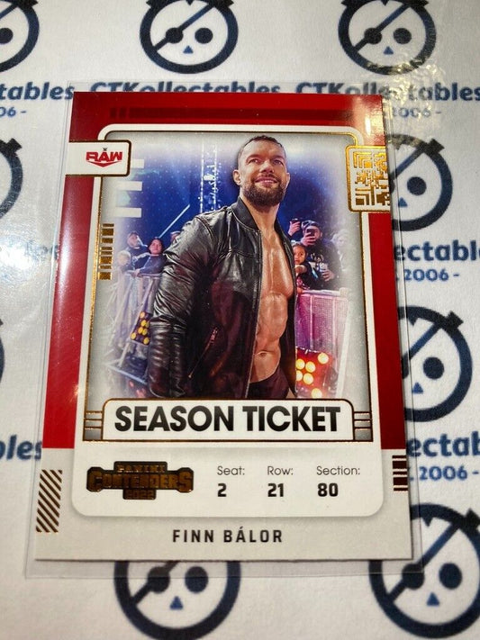 2022 WWE Panini Chronicles Contenders Finn Balor Season Ticket #102 Bronze